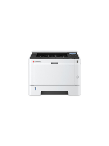 Принтер лазерный Kyocera ECOSYS PA4000x А4, черно-белая печать, 40 стр/мин, 1200х1200dpi, 1024 МГц, 512 Мб, нетАПД, 250+250, USB, стартовый картридж (ч/б) 3600 стр, белый корпус, (110C153NL0)