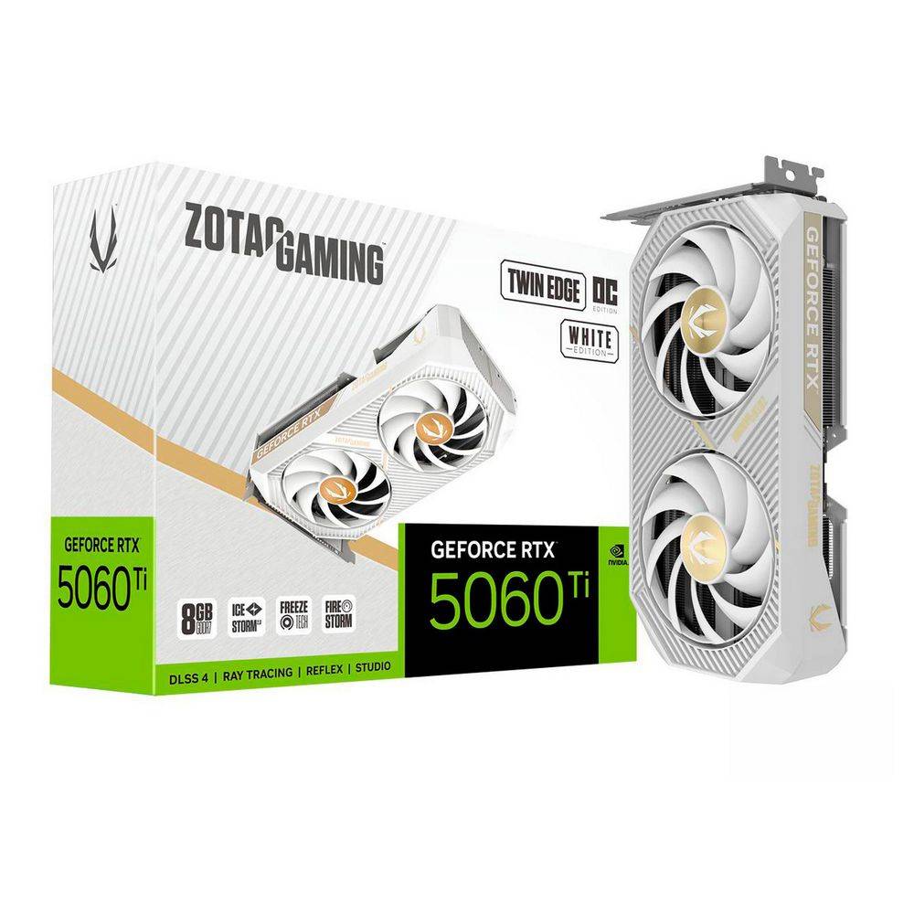 Видеокарта ZOTAC ZT-B50610Q-10M, RTX5060Ti, 8GB GDDR7, 128bit