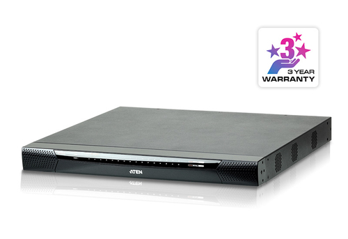 Переключатель KVM Aten KN4132VA-AX-G switch19", 5>32 порта/port PS/2/USB/SUN/RS232, без доп.  модулей, (Virtual Media