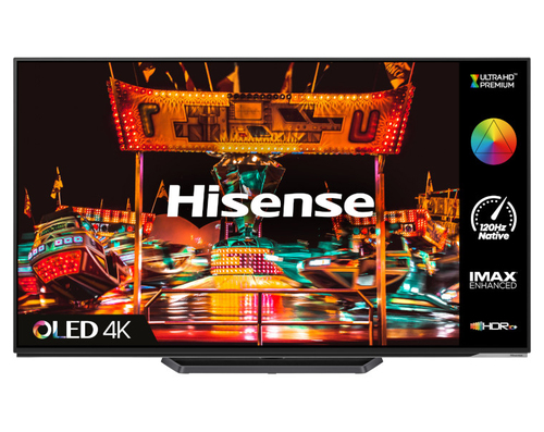 Телевизор OLED Hisense 65" 65A85H черный 4K Ultra HD 120Hz DVB-T DVB-T2 DVB-C DVB-S DVB-S2 USB WiFi Smart TV (RUS)