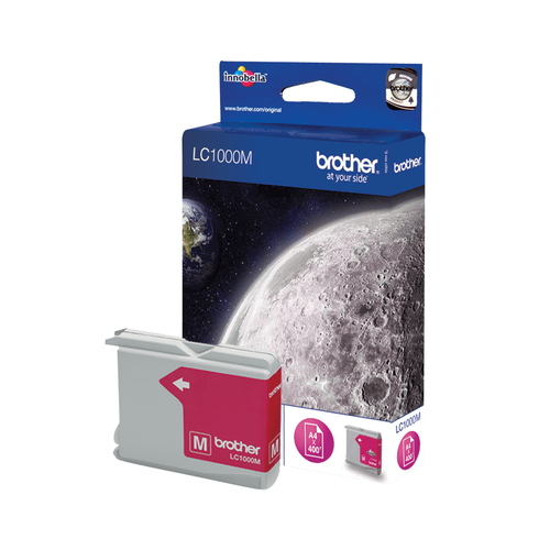 Картридж Brother LC1000M Magenta  для DCP-130C/330C/540CN/750CW MFC-240C/440CN/660CN/3360C/5460CN/5860CN