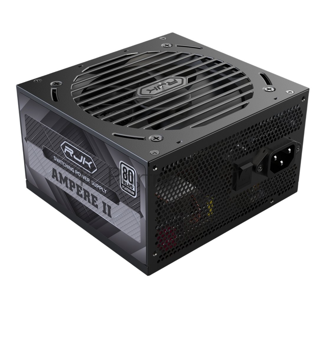 Блок питания RAIJINTEK AMPERE II 1000W, 1000Вт, 80+ Platinum, 120мм, модульный, черный