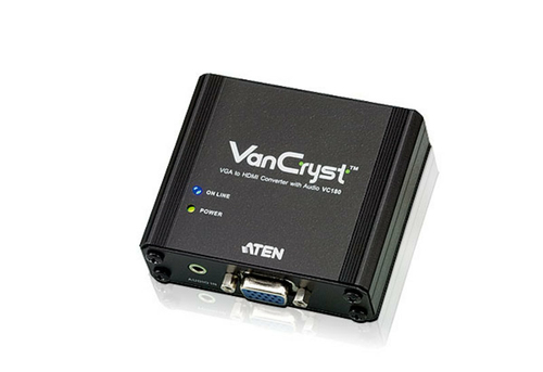 Конвертер Aten ProAV green: VGA/Audio в HDMI Конвертер