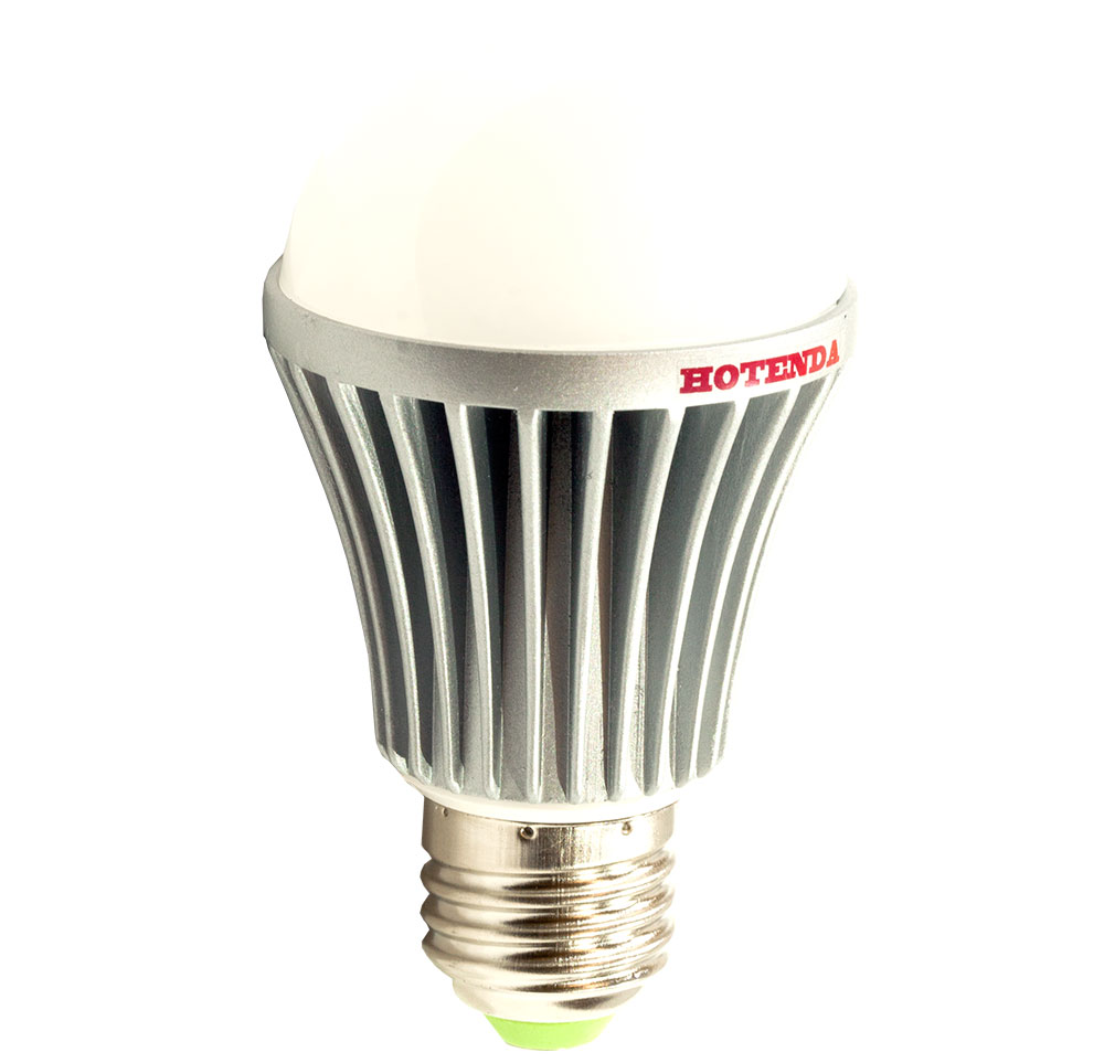 Hotenda 5W-E27-4000K, Лампа светодиодная 5 Вт. Цоколь E 27. Цветовая температура 4000 К, Dim