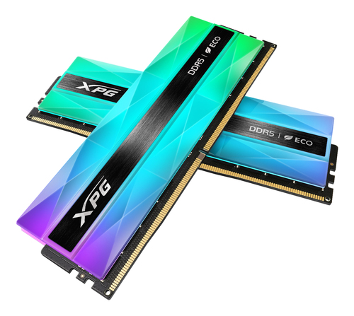 Комплект памяти ADATA - LANCER NEON RGB 2х16 ГБ, DDR5 DIMM, On-Die ECC, 6000 МГц, AX5U6000C3016G-DCLANRSG
