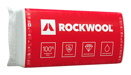 Минеральная вата ROCKWOOL Каркас Баттс (1000x600x150) 6 шт (3,6 м2, 0,54 м3) в упаковке