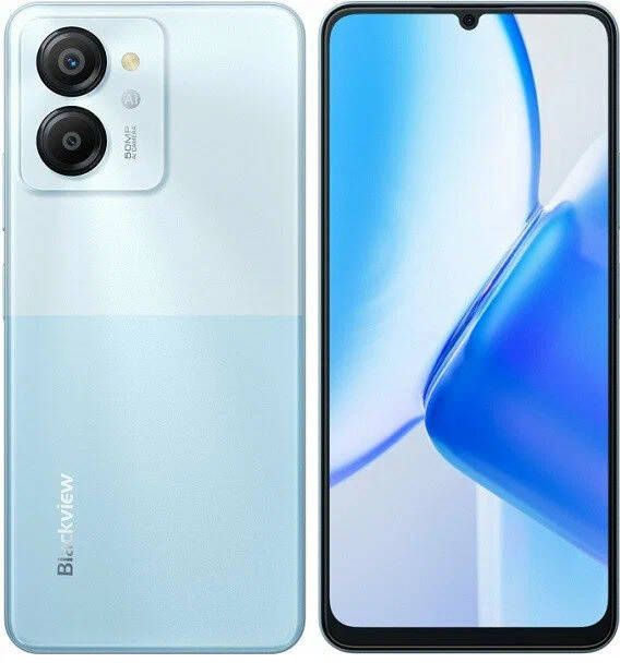 Смартфон Blackview 6931548317036, Color 8, 8/256Gb, голубой