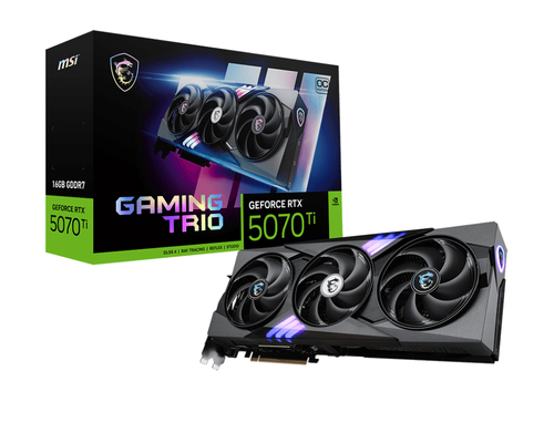 Видеокарта/ GeForce RTX 5070 Ti 16G GAMING TRIO OC