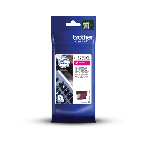 Картридж струйный Brother LC3239XLM пурпурный (5000 стр.) для BROTHER HL-J6000DW/MFC-J5945DW