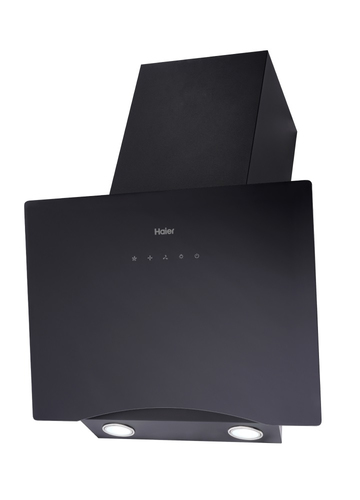 TD0028560RU Вытяжка каминная Haier HVX-W692GB черный стекло управление: сенсорное  (1  мотор)