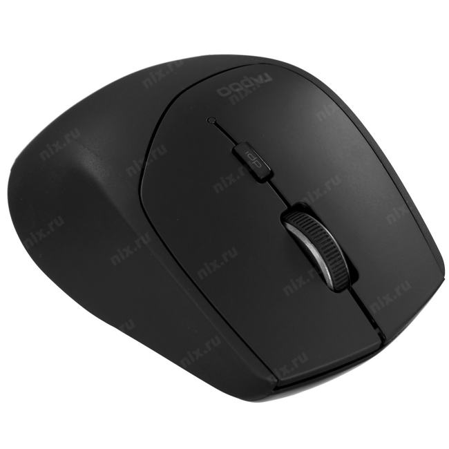 RAPOO <9500M  Black>  (Кл-ра,FM/BT,USB+Мышь  4кн,Optical,Roll,FM/BT,USB) <18892>