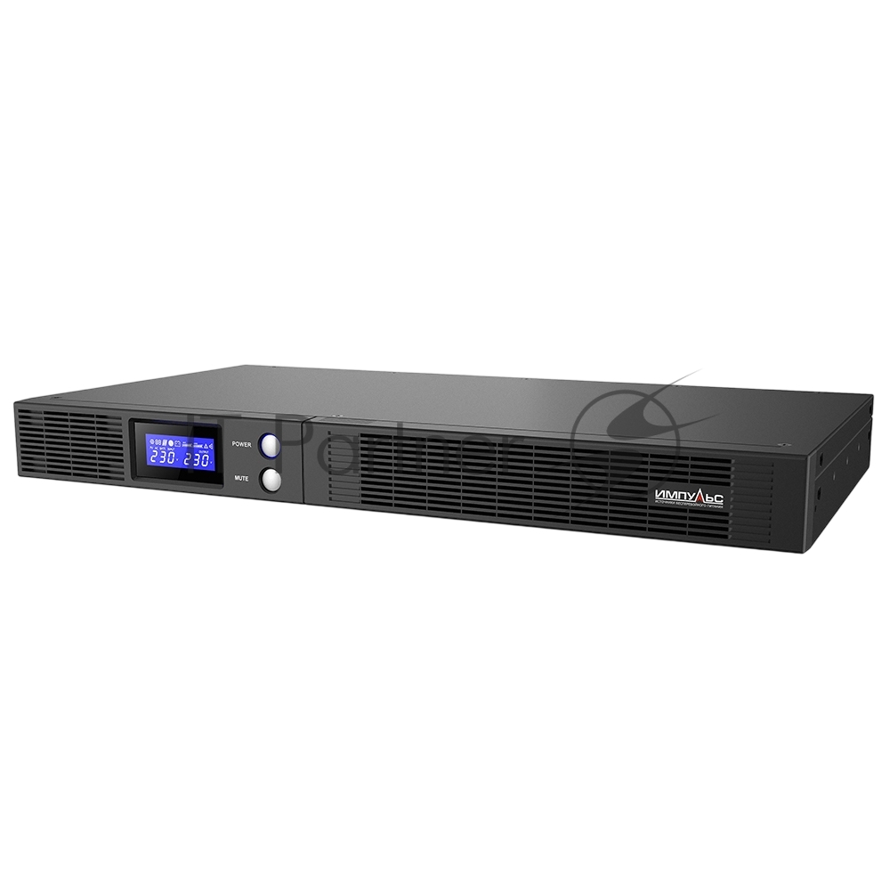 Источник бесперебойного питания Импульс СЛИМ 1000 / 1000 ВА  / 600 Вт / 4 x IEC 320 C13