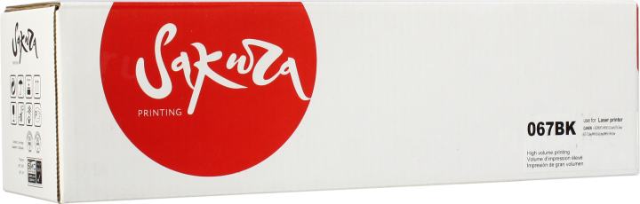 Картридж SAKURA 067BK Black для  Canon i-SENSYS MF651/MF655/MF657