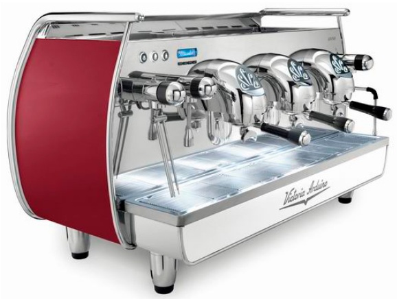 Кофемашина Victoria Arduino Adonis 3Gr Red