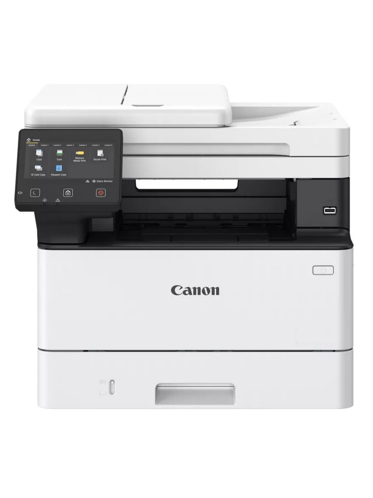 МФУ Canon i-SENSYS MF465DW (МФУ A4, лазерное, 40 стр./мин, 100 изобр./мин, ёмкость лотка - 900 листов, 1200 МГц, 1 ГБ, 220–240 В пер. тока, 50/60 Гц, UFRII, PCL 5e, PCL6, Adobe PostScript3, USB 2.0, Wi-F)