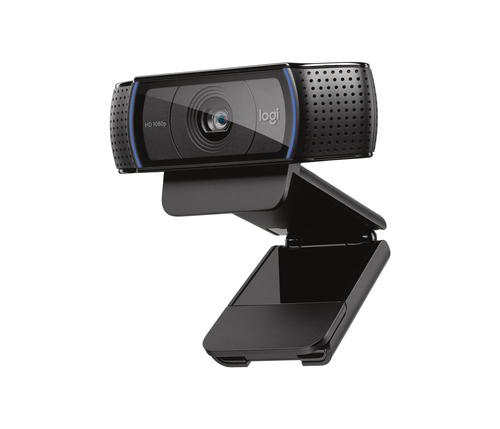 Веб-камера Logitech C920e 1920x1080, 30 кадр/с, USB Type-A, микрофон (2 шт, шумоподавление), автоматическая фокусировка, автоосвещение, шторка приватности, универсальное крепление