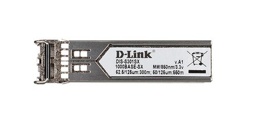 DIS-S301SX/A1A - D-Link DIS-S301SX/A1A Промышленный SFP-трансивер с 1 портом 1000BASE-SX