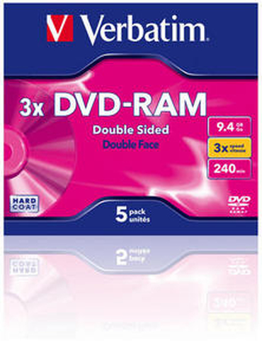 DVD RAM Disc Verbatim   9.4Gb 3x  Type 4 <43493>