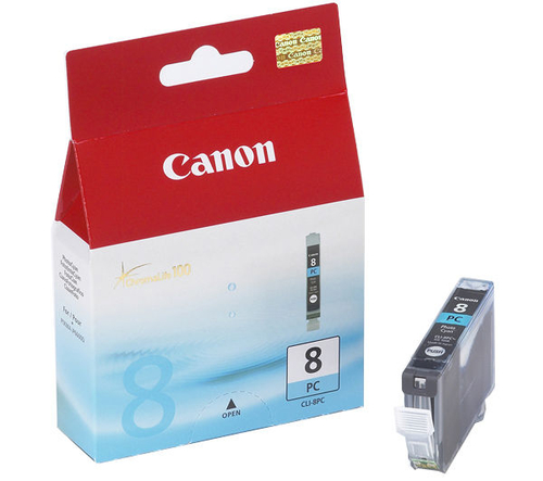 Картридж Canon CLI-8PC 0624B001/0624B024 для iP6600D, iP6700D, MP970, Pixma Pro9000, Pixma Pro9000 Mark II, фото-ligh-blue, 490p