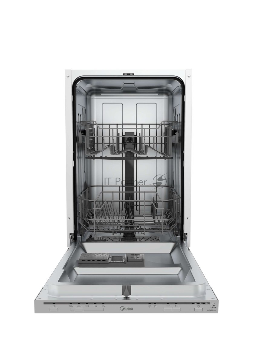 Посудомоечная машина Midea MID45S100I, встраиваемая, 45 см