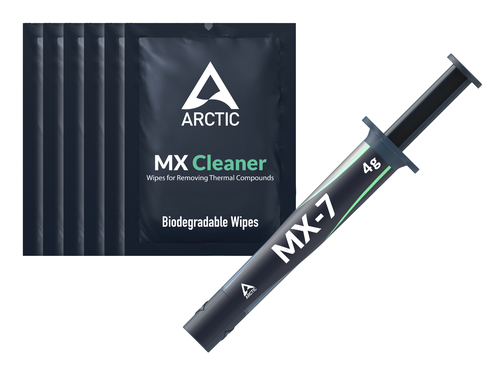 Термопаста Arctic Cooling MX-7 Thermal Compound 4-gramm with 6pcs MX Cleaner (ACTCP00092A)