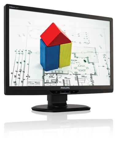 22"    ЖК монитор PHILIPS 220S2CB/00 (LCD,  1680x1050, D-Sub, DVI)