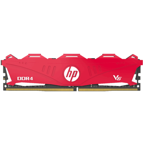 DDR 4 DIMM 16Gb PC21300, 2666Mhz, 18-18-18-43,  HP V6 7EH62AA#ABB  с радиатором, красный