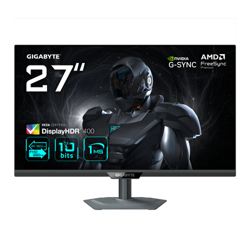 Монитор Gigabyte 27" G27U черный IPS LED 16:9 HDMI матовая HAS Piv 350cd 178гр/178гр 3840x2160 160Hz G-Sync FreeSync Premium DP 4K USB 6.96кг