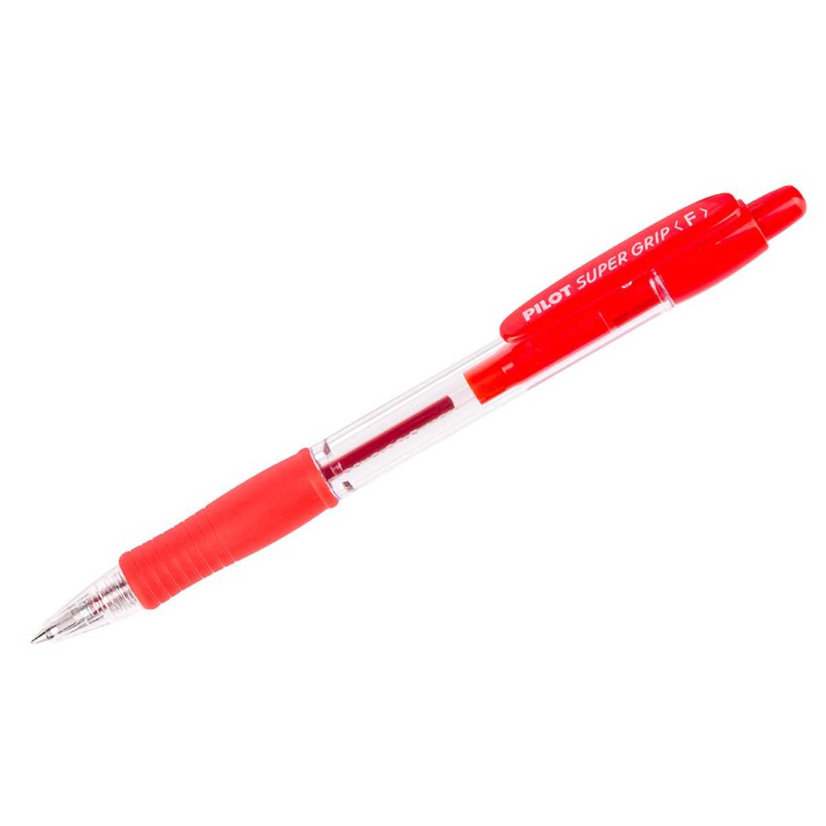 Ручка шариковая автоматическая Pilot Super Grip (0.32мм, красная, масляная основа) (BPGP-10R-F), 864шт.