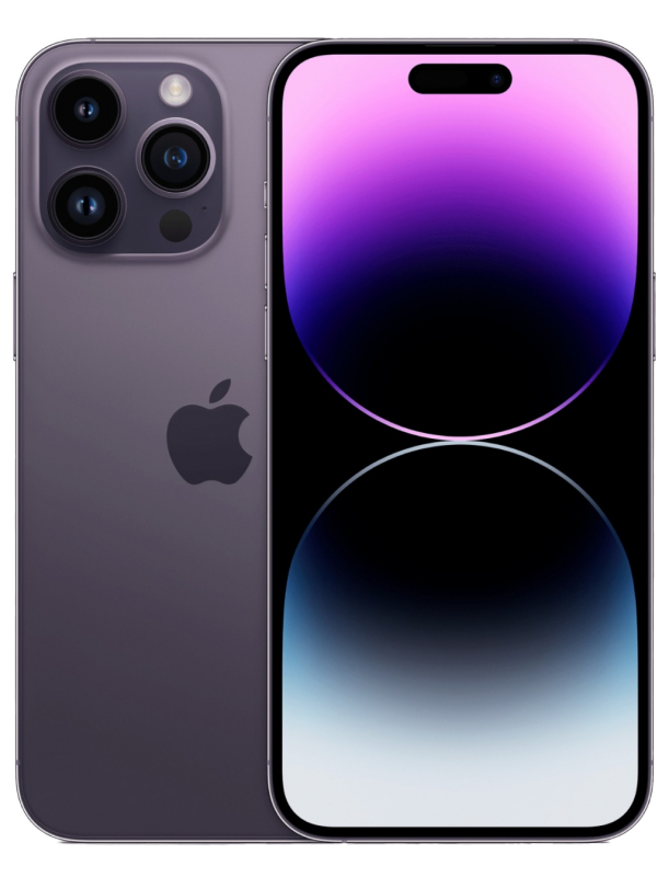 Смартфон Apple iPhone 14 Pro Max 256 ГБ, Dual nano SIM, глубокий фиолетовый