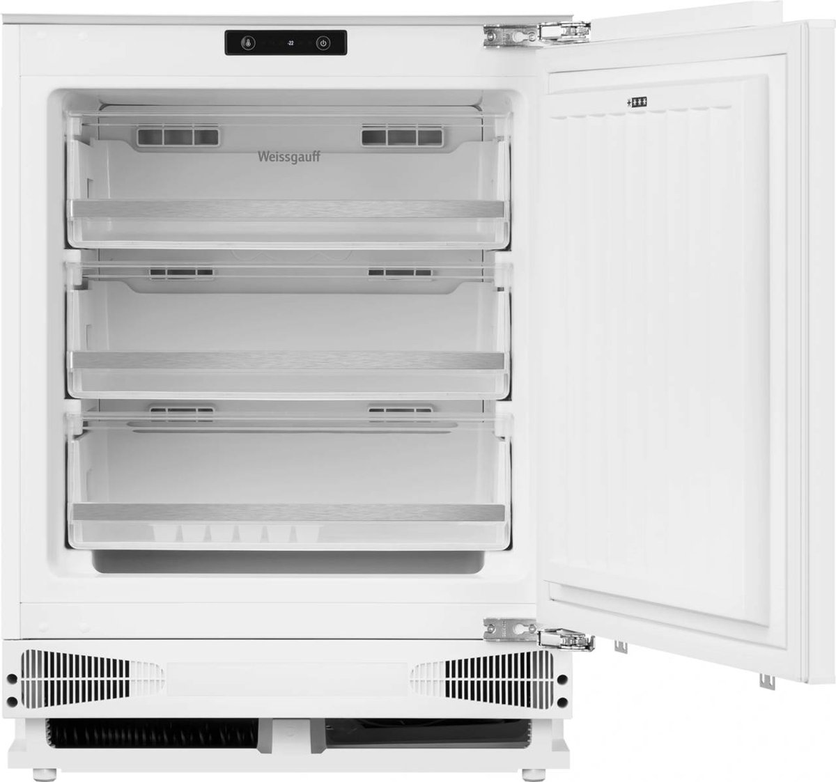 Морозильная камера Weissgauff 441035, встраиваемая, NoFrost, Inverter