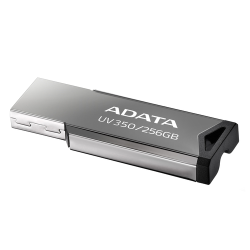 Флешка USB A-Data 256Gb UV350 AUV350-256G-RBK USB3.0 серебристый