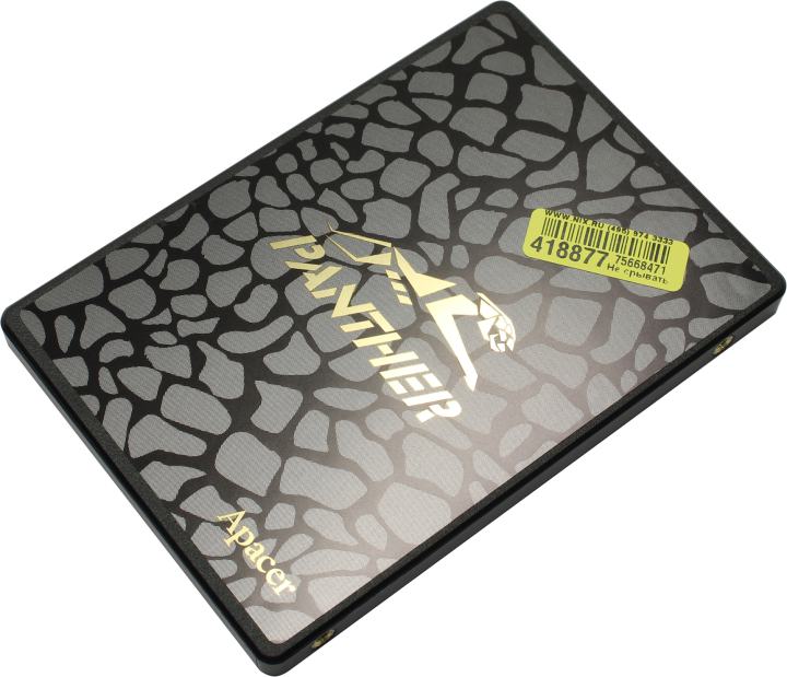 SSD 480 Gb SATA 6Gb/s Apacer AS340 Panther <AP480GAS340G-1>  2.5" 3D TLC