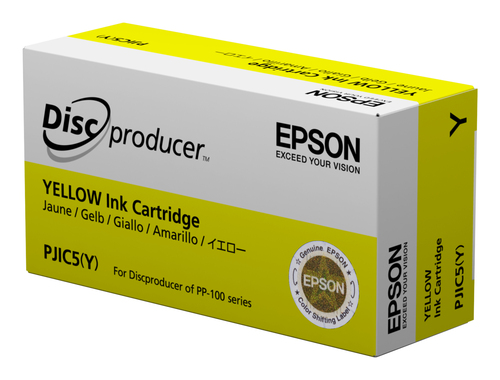 Картридж струйный Epson PJIC7 желтый для Discproducer PP-100 (C13S020451/C13S020692)