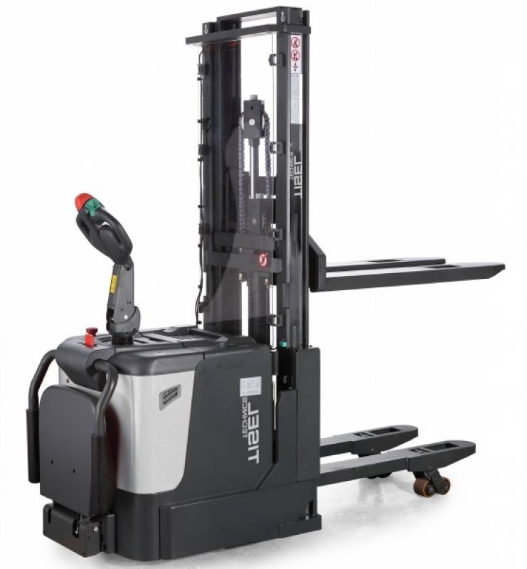 Штабелер Tisel ESi20 DX400 EPS, самоходный, дублированный подъем
