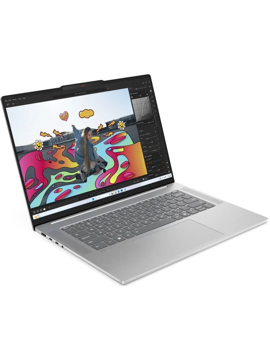 Ноутбук Lenovo IdeaPad Slim 5 15ARP10, 15.1" (2560x1600) OLED 165 Гц/AMD Ryzen 5 7535HS/16 ГБ DDR5/512 ГБ SSD/AMD Radeon Graphics/Без системы, Серый (83J3005VRK)