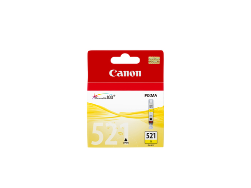 Картридж Canon CLI-521Y 2936B004 для PIXMA iP3600/4600/MP540/620, Желтый, 520p