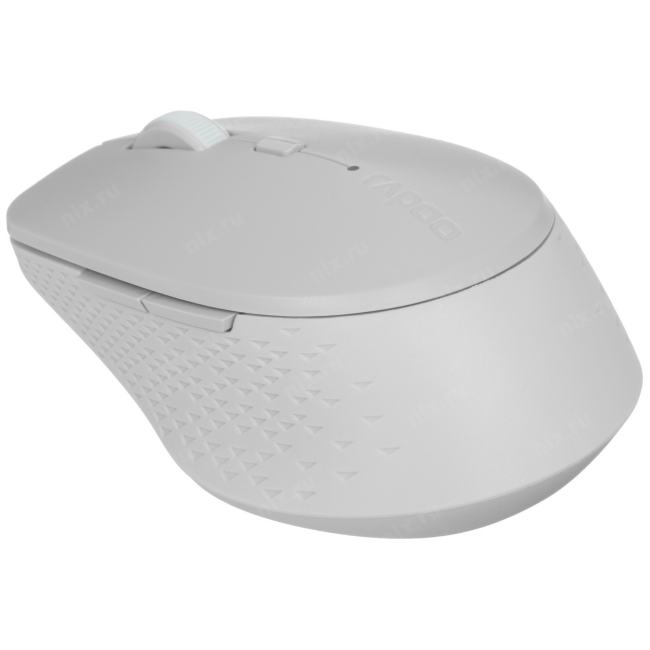 RAPOO M300-LGRY RAPOO Беспроводная мышь  M300 - светло-серый