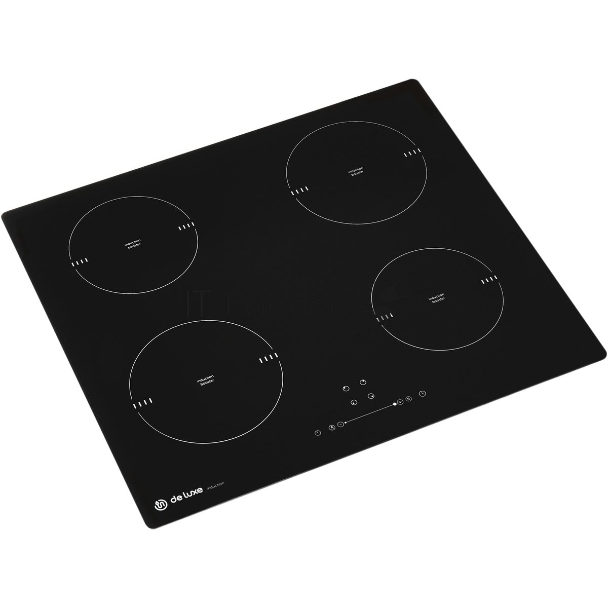 Индукционная варочная поверхность DeLuxe IH6470P1/A-S01A, 4 конфорки, стеклокерамика, 7000 Вт