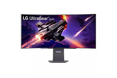 Монитор 44.5" LG UltraGear 45GS95QE-B OLED 3440x1440, 240 Гц, 0.03 мс, 21:9, 1300 кд/м2, 2xHDMI, 1хDP, изогнутый, черный, 1x3.5 мм