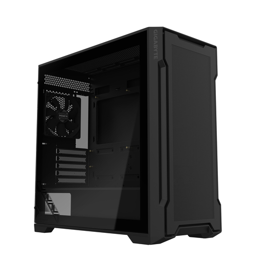 Gigabyte C102B GB-C102G черный без БП mATX 7x120mm 4x140mm 2xUSB3.0 audio bott PSU
