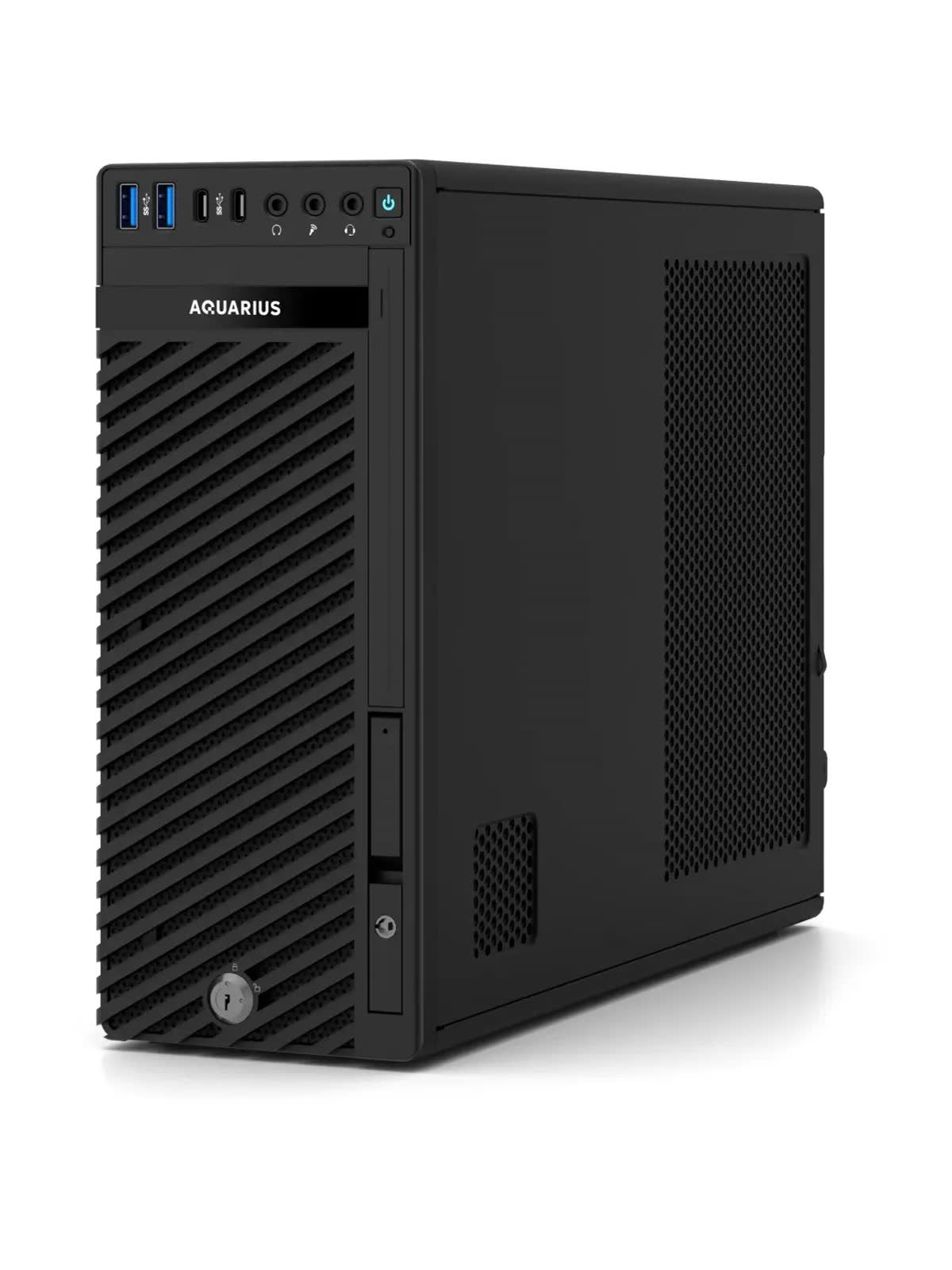 Системный блок AQUARIUS Pro K720 SFF, Intel Core i5-12400/16 ГБ DDR5/512 ГБ SSD/Intel UHD Graphics/Без ОС/Клавиатура, мышь, черный (K7201M2528C151F02NWNFTNN3)