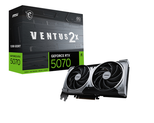 MICROSTAR MSI PCI-E  RTX 5070 12G VENTUS 2X OC