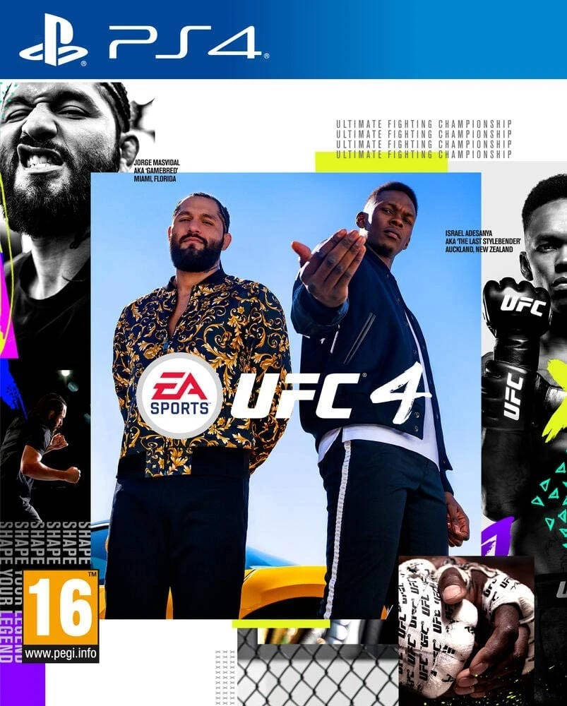 PLAYSTATION Игра UFC 4 PS4 рус. субтит.