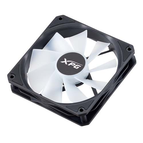 Корпусный вентилятор XPG - VENTO R 120 ARGB PWM, 120 мм, 4-pin, 1600rpm, цвет чёрный, VENTOR120ARGBPWM-BKCWW