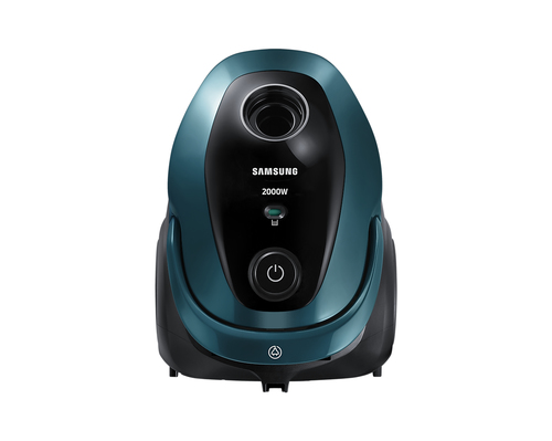 Пылесос Samsung VC20M2540JN/EV черный/зеленый, 460/2000 Вт, уборка сухая, пылесборник мешок 2.5 л