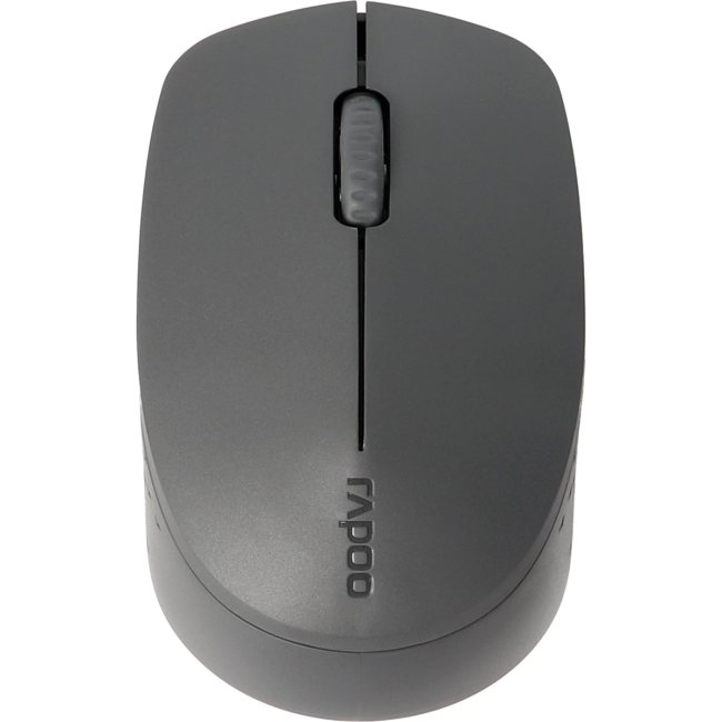 RAPOO M100-DGRY RAPOO Беспроводная мышь M100  Silent - темно-серый