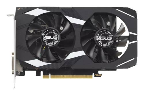 Видеокарта Asus NVIDIA - GeForce RTX 3050 Dual, PCI-E 4.0, GDDR6 6GB 96bit, 1x DVI-D, 1x HDMI, 3x DP, max 7680 x 4320 (8K), 115Вт, 201мм, DUAL-RTX3050-O6G
