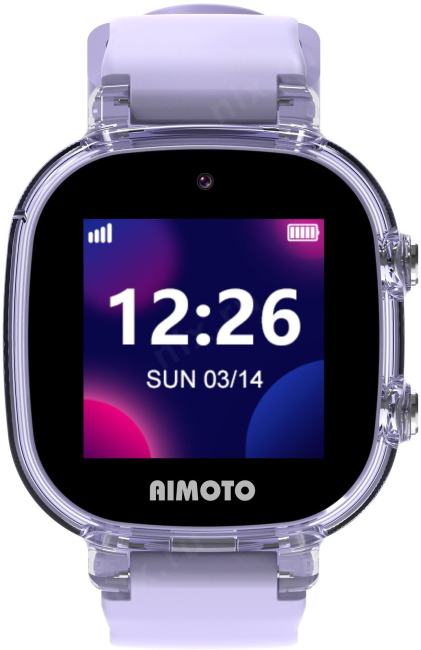 8360202 AIMOTO Crystal Умные  часы  4G.  Цвет: лиловый