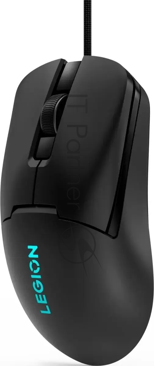 Мышь проводная Lenovo Legion M300s черный, 8000 dpi, USB, кнопки - 6